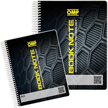 OMP Co-Drivers Pace Note Pad