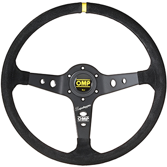 OMP Corsica OV Superleggero Steering Wheel Black Suede