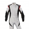 OMP First Evo my2020 Race Suit Silver/Black