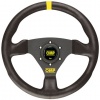 OMP Trecento Steering Wheel Black Suede