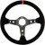 Turn One Rally Steering Wheel Red/Black