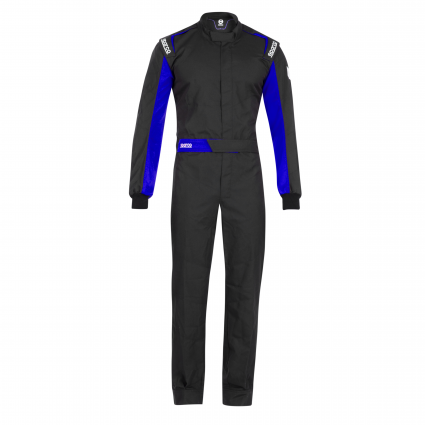 Sparco One (Non-FIA) Race Suit Black/Blue