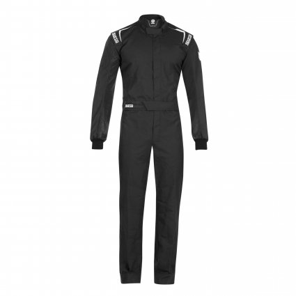 Sparco One (Non-FIA) Race Suit Black/White