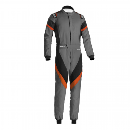 Sparco Victory Race Suit Grey/Black/Orange