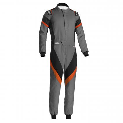 Sparco Victory Race Suit Grey/Orange/Black