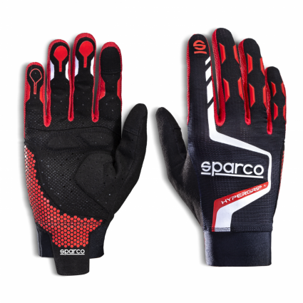 Sparco Hypergrip+ Gloves Red