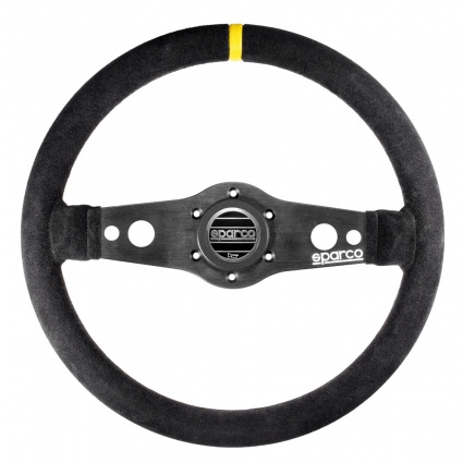 Sparco R215 Flat Suede Steering wheel