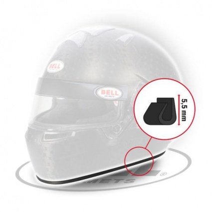 Bell Helmet Bottom Edge Trim Profile