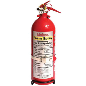 Lifeline Hand Held Extinguisher Pressurised 2.4 Litre Capacity