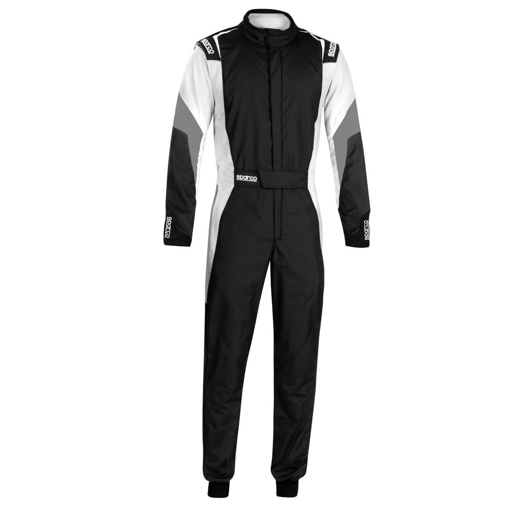 Sparco Competition (R567) Race Suit - Black/White/Grey - EUR 56