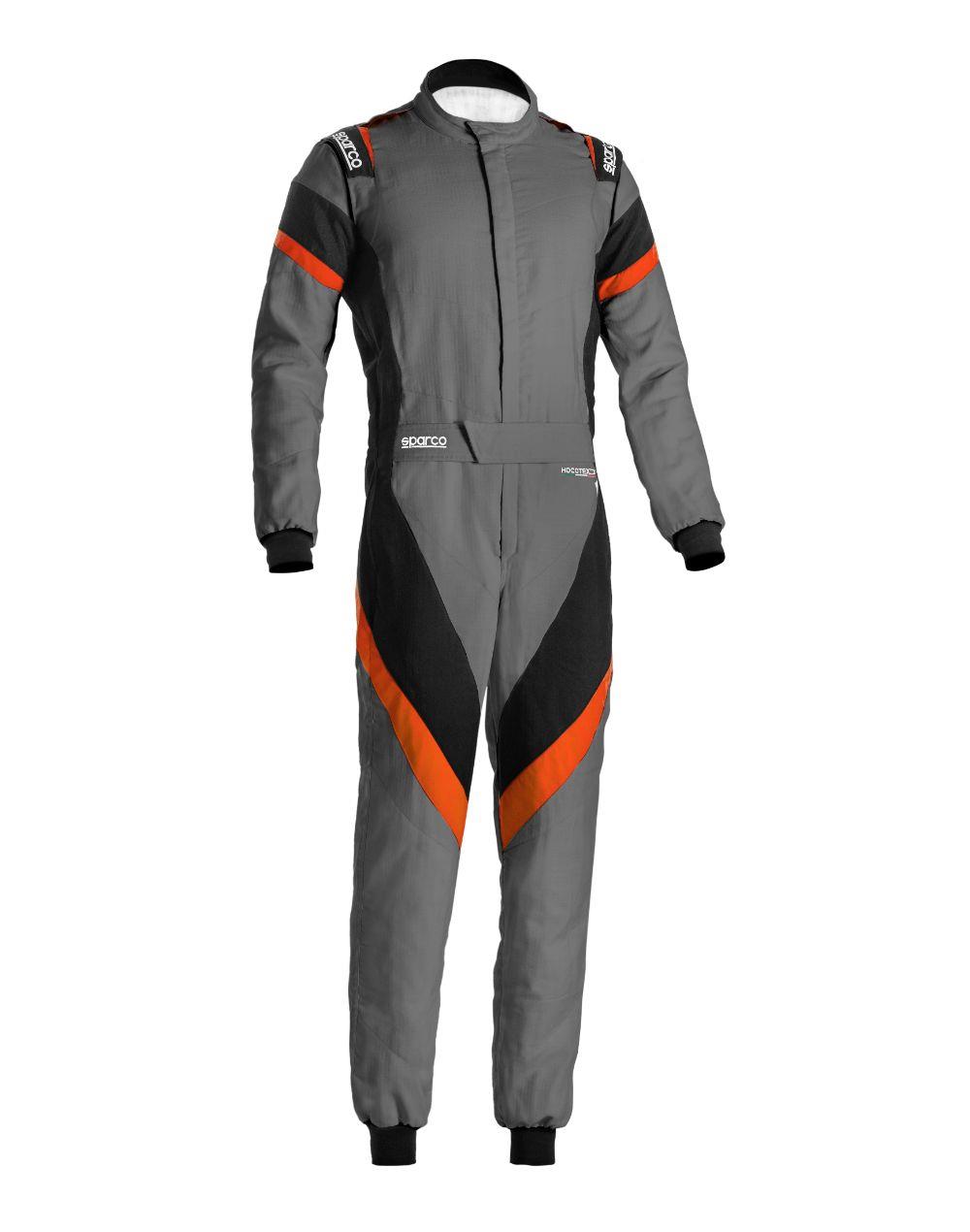 Sparco Victory 360 Race Suit - Grey/Black/Orange