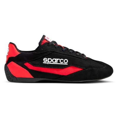 Sparco S-Drive Low Cut Trainers - Black/Red