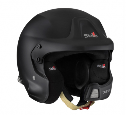 Stilo WRC DES Rally Composite FHR Helmet SA2015 Black