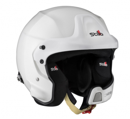 Stilo WRC DES Turismo Composite FHR Helmet SA2015 White/Black inner
