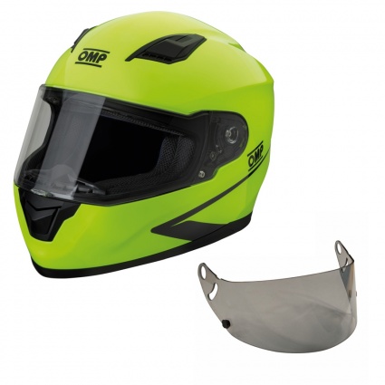 OMP Circuit Evo Helmet and Visor Package