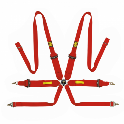 OMP TECNICA Saloon 3''+ 2'' 6 Point Harness