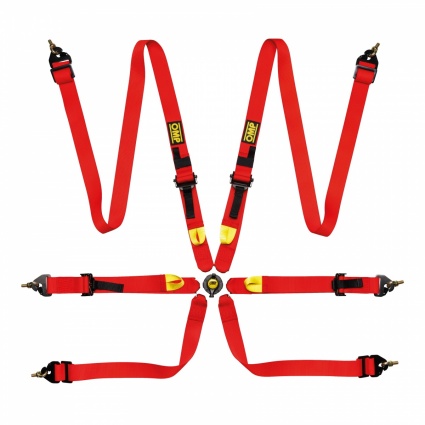 OMP First Saloon 2'' 6 Point Harness