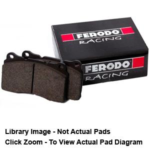 Ferodo FRP3054H DS2500 Brake Pads