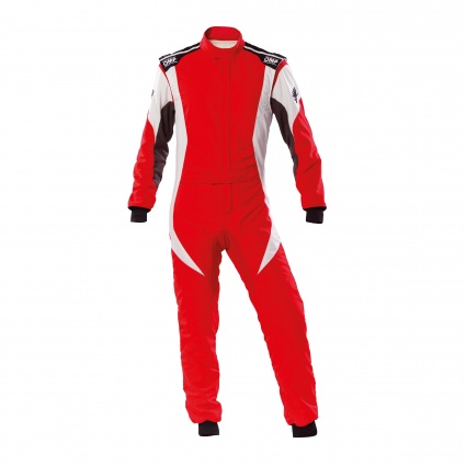 OMP First Evo my2020 Race Suit Red/White