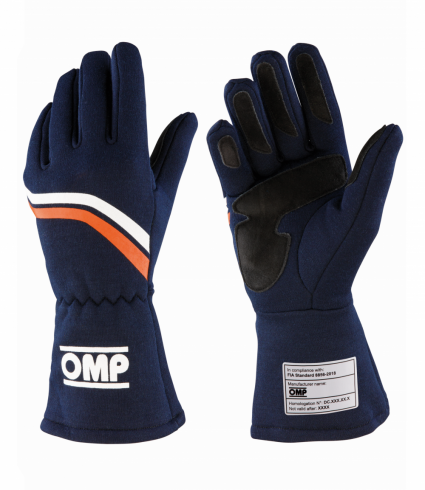 OMP Dijon Gloves  MY2021 Navy/White/Orange