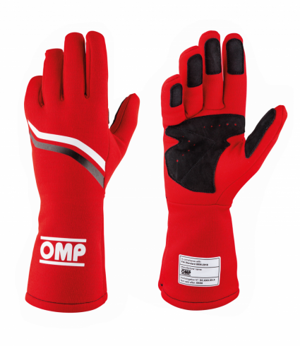 OMP Dijon Gloves  MY2021 Red/White/Black