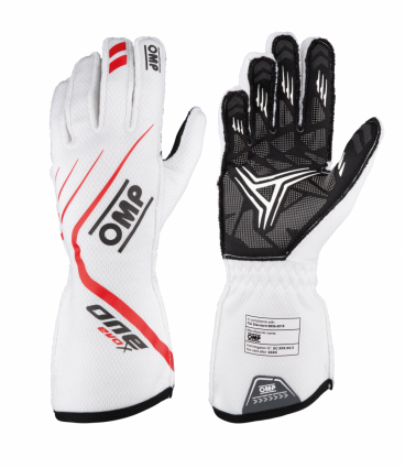 OMP One Evo X Gloves White