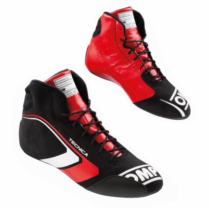 OMP Tecnica Shoes MY2021 Black/Red