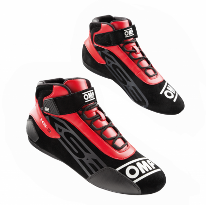 OMP KS-3 Shoes Black/Red MY2021