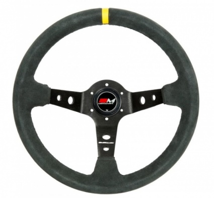 Motamec Rally Steering Wheel Deep Dish 350mm Dark Grey