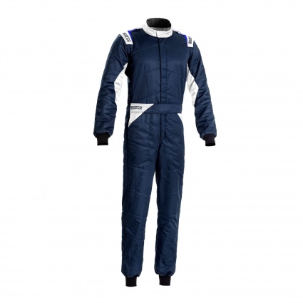 Sparco Sprint (R566)Race Suit Marine Blue/White - Clearance