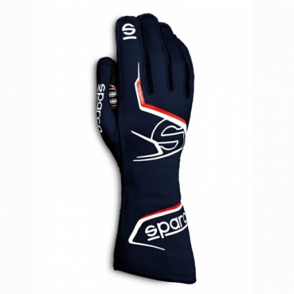 Sparco Arrow Race Gloves - Navy/Red