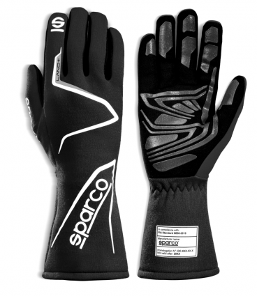Sparco Land + Race Gloves Black