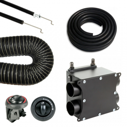 Rallynuts 3.5Kw 12v Micro Heater Package