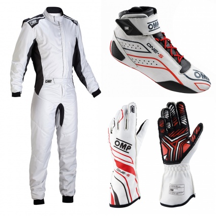 OMP One-S my2020 White Racewear Package