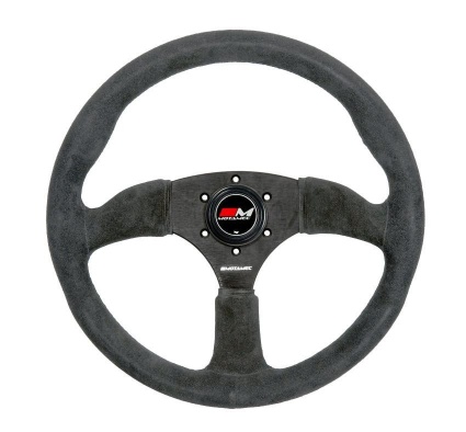 Motamec Semi Dish Steering Wheel 350mm - Grey