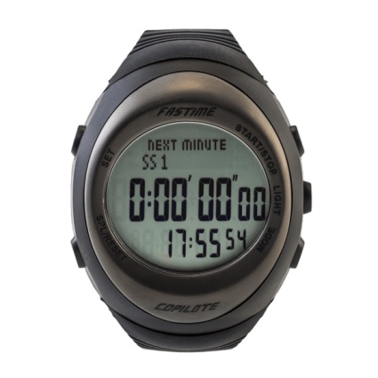 Fastime Copilote Rally Watch Black Red Buttons Rallynuts
