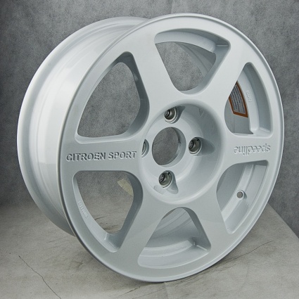 Speedline Corse Type 2108 Wheel 6x15 White - Citroen Saxo