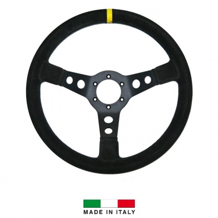 R-Tech 350mm Semi Dished Steering Wheel