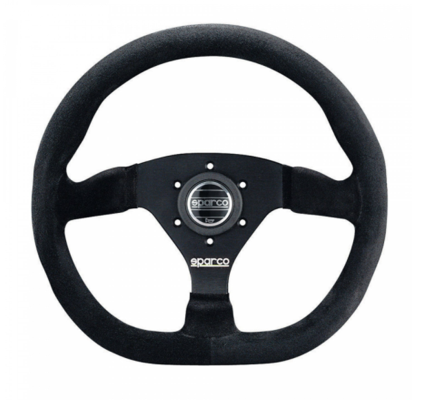  Sparco 015TRGS1TUV Suede Steering Wheel Ring : Automotive