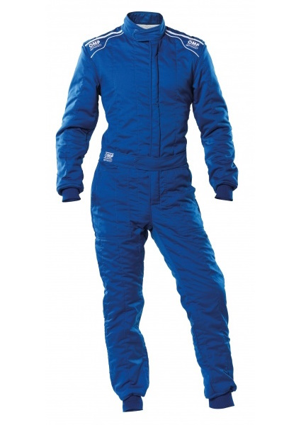 OMP Sport my2020 Race Suit Blue | OMP Fire Resistant Overalls | OMP FIA ...