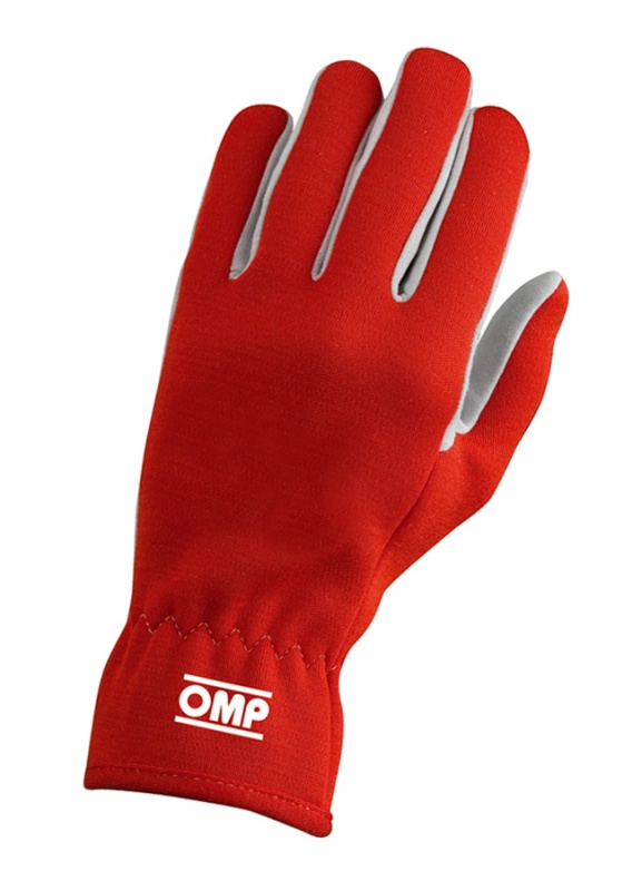 OMP IB/702/R/S Rally Gloves, Red, Small 