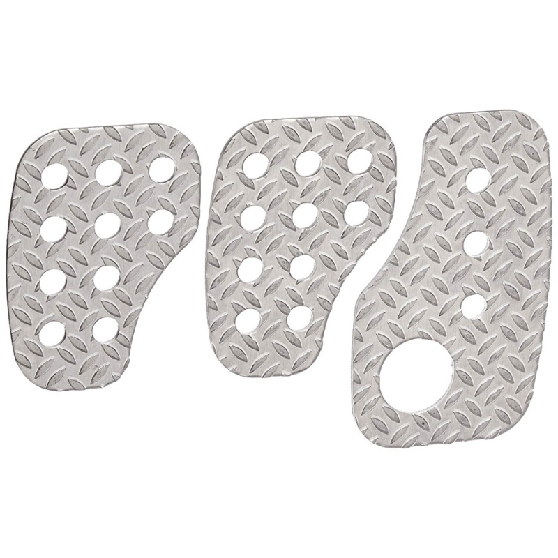 OMP Knurled Aluminum Pedal Pad Set OMP Knurled Aluminum Pedal Pad Set