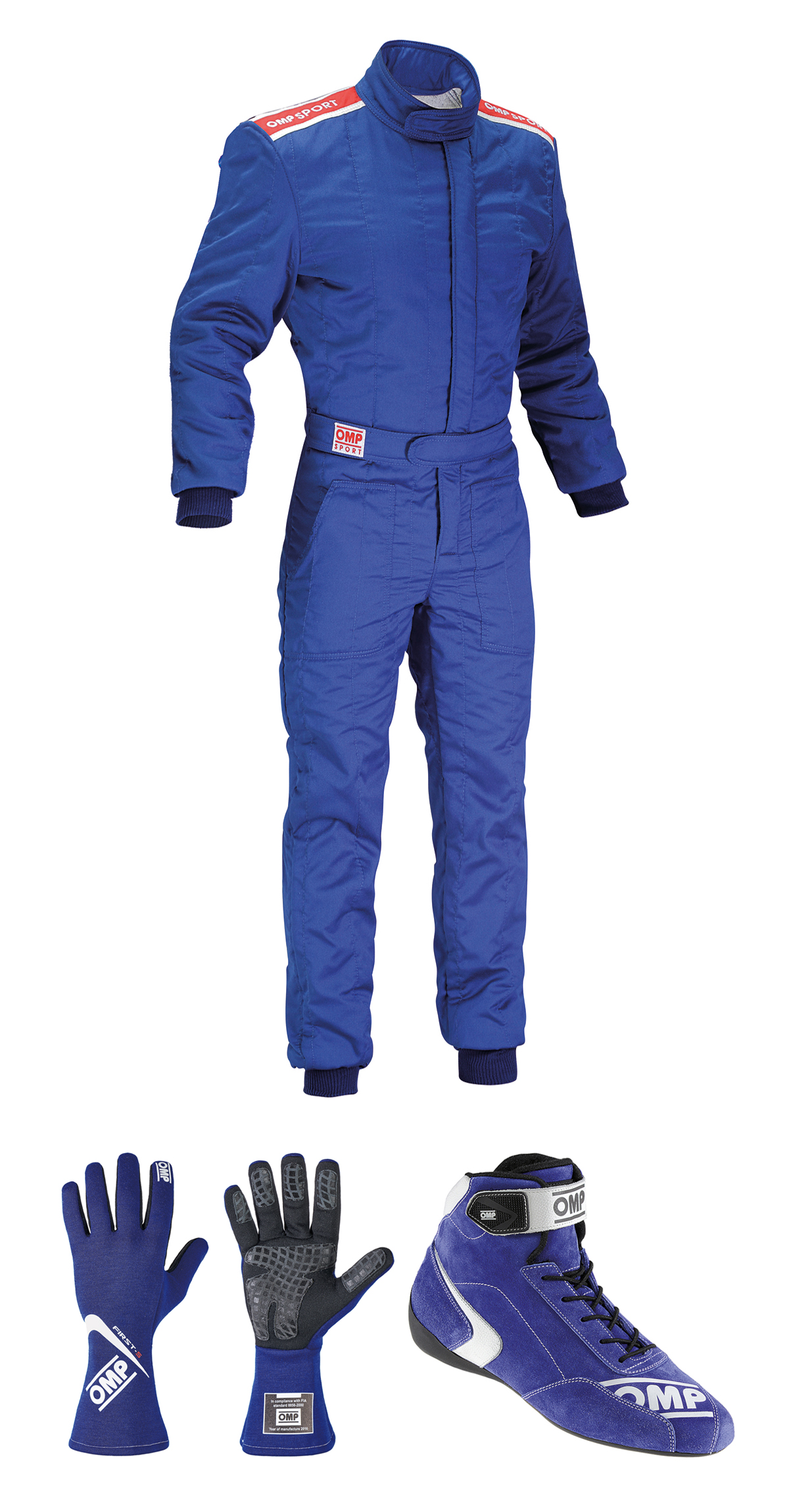 OMP Sport Clubman Blue Racewear Package | Rallynuts