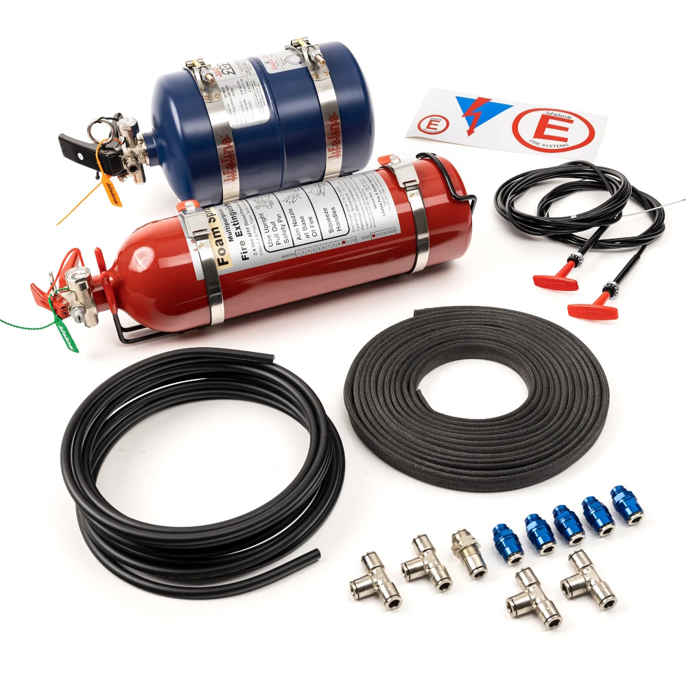 Sparco FIA Fire Suppression System - Automatic Sparco FIA Fire Suppression System - Automatic