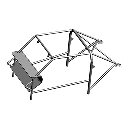 OMP AB/106/86A Racing Roll Cage Lancia Delta 1st Series HF-4WD-Int. 16V >79