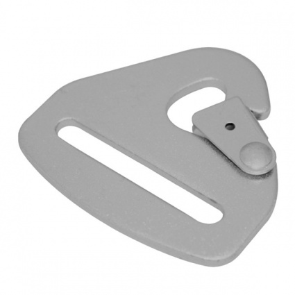 Grayston Competition Seatbelt Fitting 50mm / 2inch Snap Hook Zinc Plated - S90