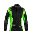 Sparco Futura (Full Efficiency) Race Suit - Black/Green/Grey