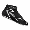 Sparco Skid Race Boots Black/White