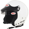 Bell Mag 1 Rally Open Face Helmet White with HANS Posts