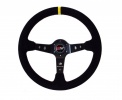 Motamec Deep Dish Suede Rally Steering Wheel 350mm